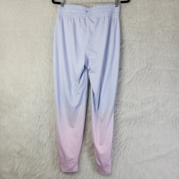 WildFox Sweat Pink Blue Dip Dye Ombre Sky Cropped Jogger Sweatpants Small - Picture 3 of 12